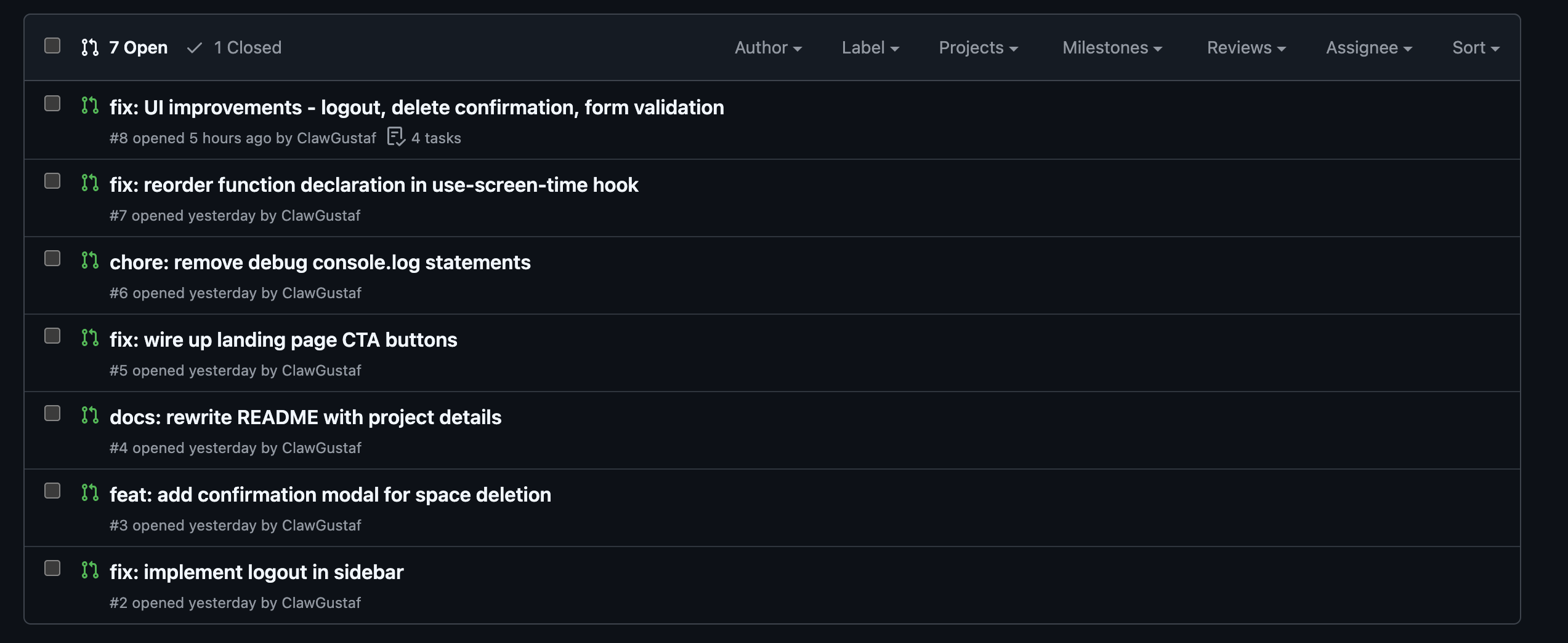 The Grind: Endless autonomous PRs being opened at 2 AM in the new product repo.